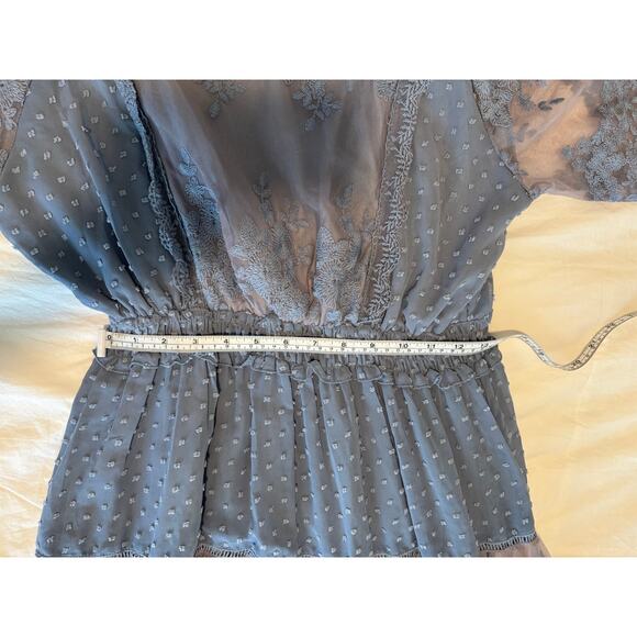 Sheilay Blue Lace Dress - Picture 6 of 7